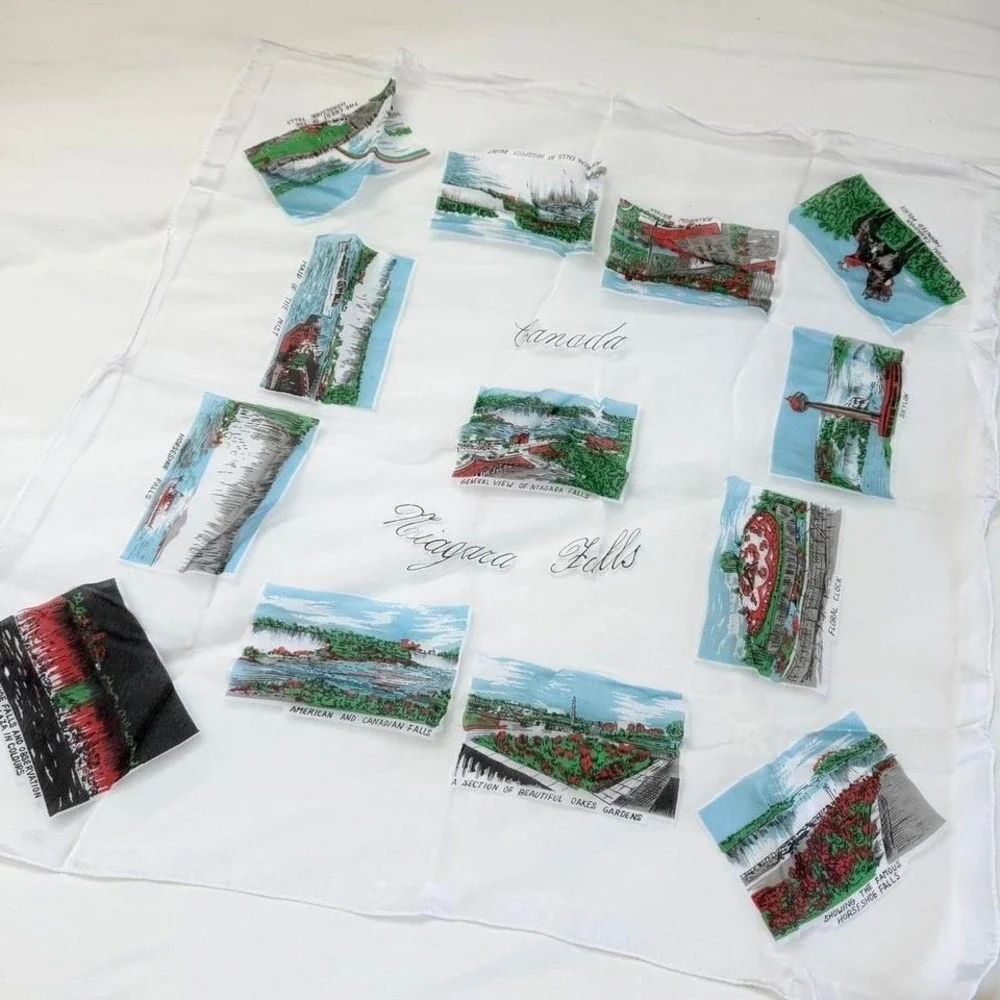 Niagara Falls souvenir scarf